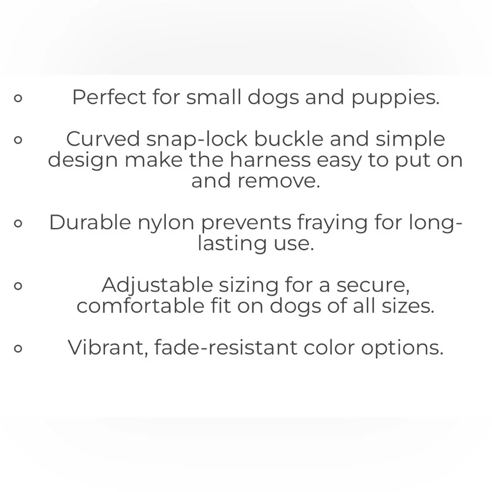NWOT Li'I Pals Comfort Wrap Adjustable Dog or Small Pet Harness, Flames